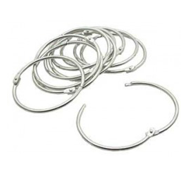 Hinged binder rings (from 25mm to 100mm)