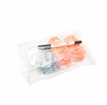 Plain ring key tags - small packet (100) - Image 4