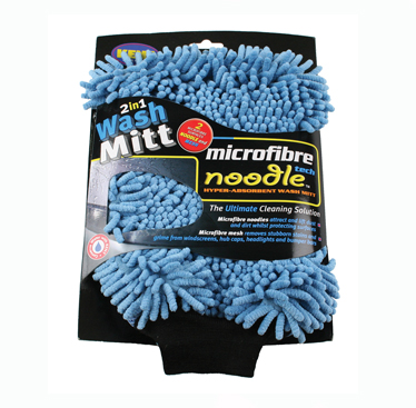 Blue Wash Mitt