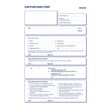 Car Purchase Form