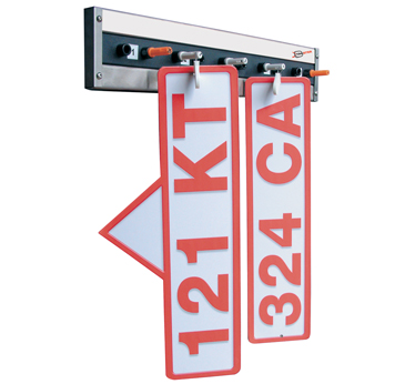 trade plate security storage system