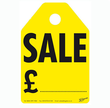 sale yellow hanger