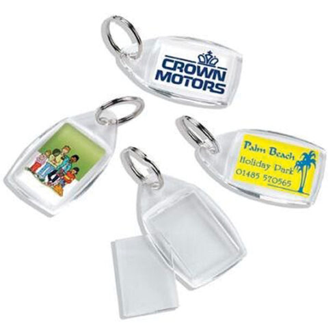 Adview unprinted key ring range