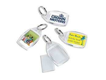 Customisable fobs and key rings