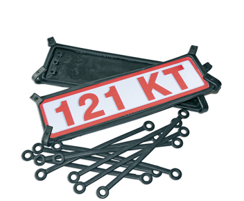 Trade plate holders