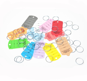Printed rings key tags – small packet (100) - Image 6
