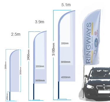 feather flag kit
