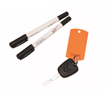 Plain Eco Tags™ - 200 tags with rings - Image 3