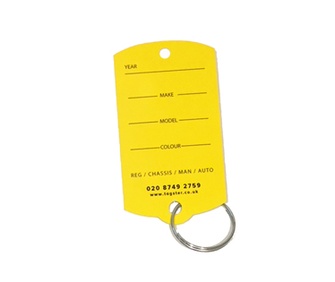 Eco Tags™ - 200 printed tags with rings - Image 3