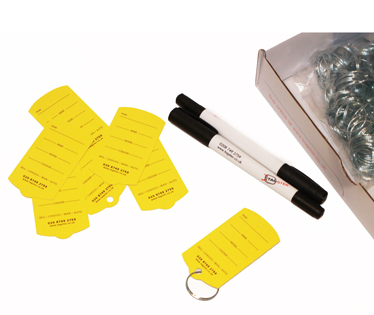 Eco Tags™ - 200 printed tags with rings - Image 7