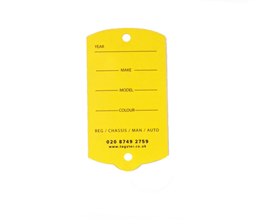 Eco Tags™ - 200 printed tags only (no rings) - Image 2