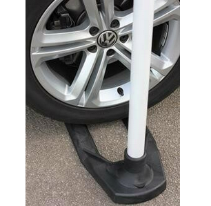 drive on flag base