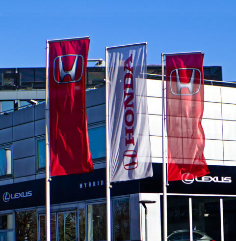 flag forecourt