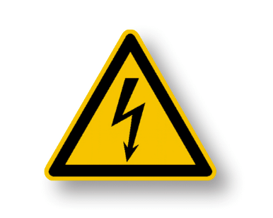 Warning sign "Electrical Voltage"