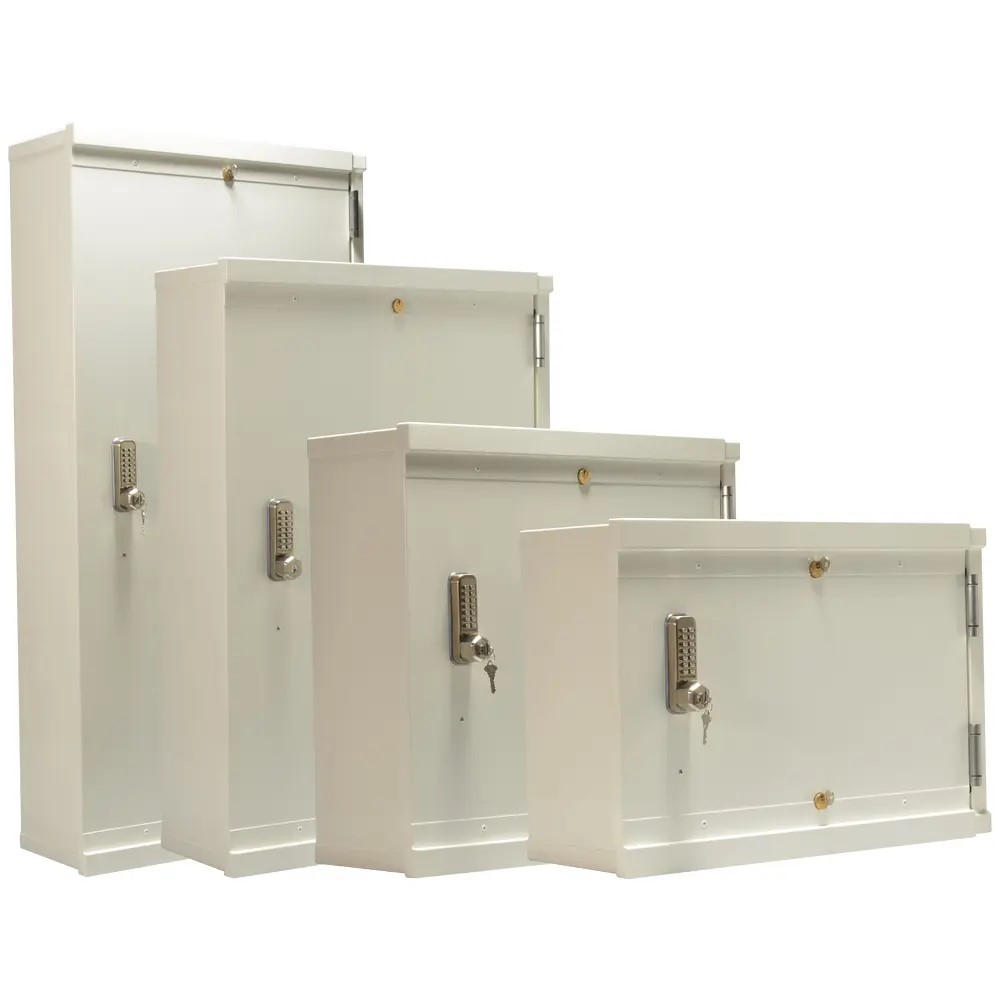 Secure self-closing key cabinets with key hooks - Image 2