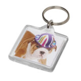 Personalised U1 square keyrings