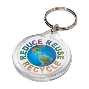Personalised I7 round key rings