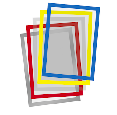 Adhesive Pouch for DIN A4 - Reusable (10 pack)