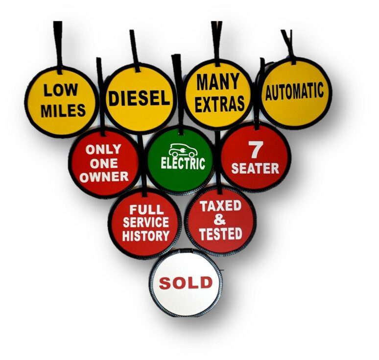 rear view signs