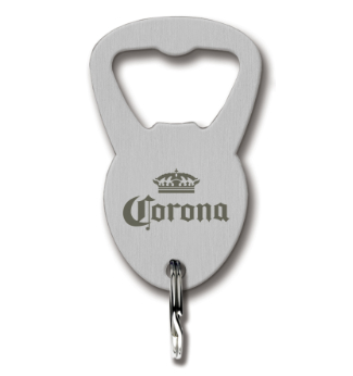 Bespoke Stainless Steel Bottle Opener Keyring