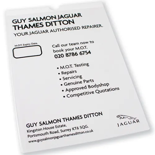 A4 MOT Certificate Holder