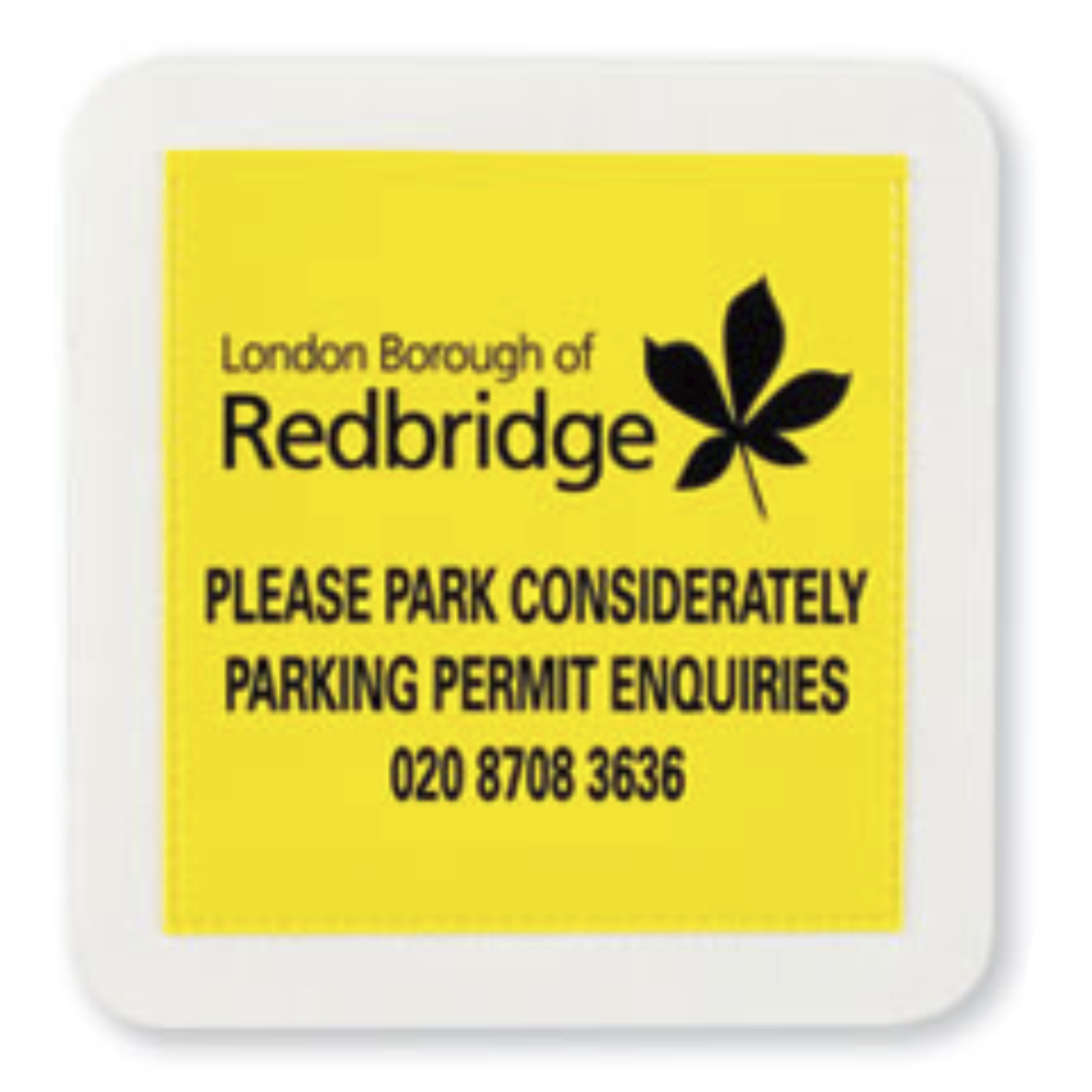 Sqaure Tax Disc Holder - Image 2
