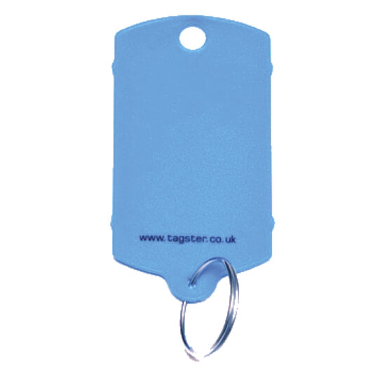 Key tags - plain ring - box of 200