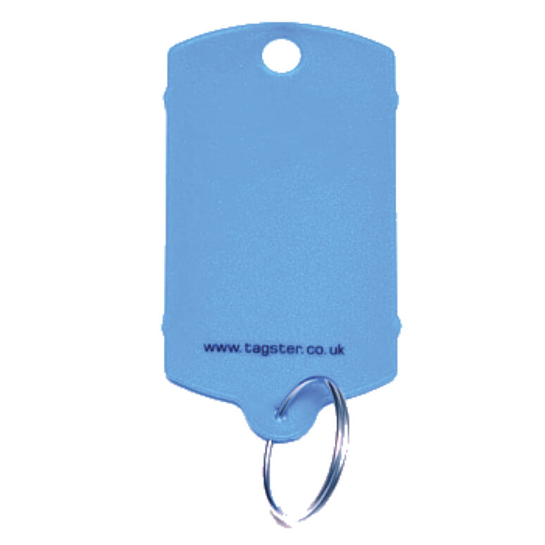 Key tags - plain ring - box of 200