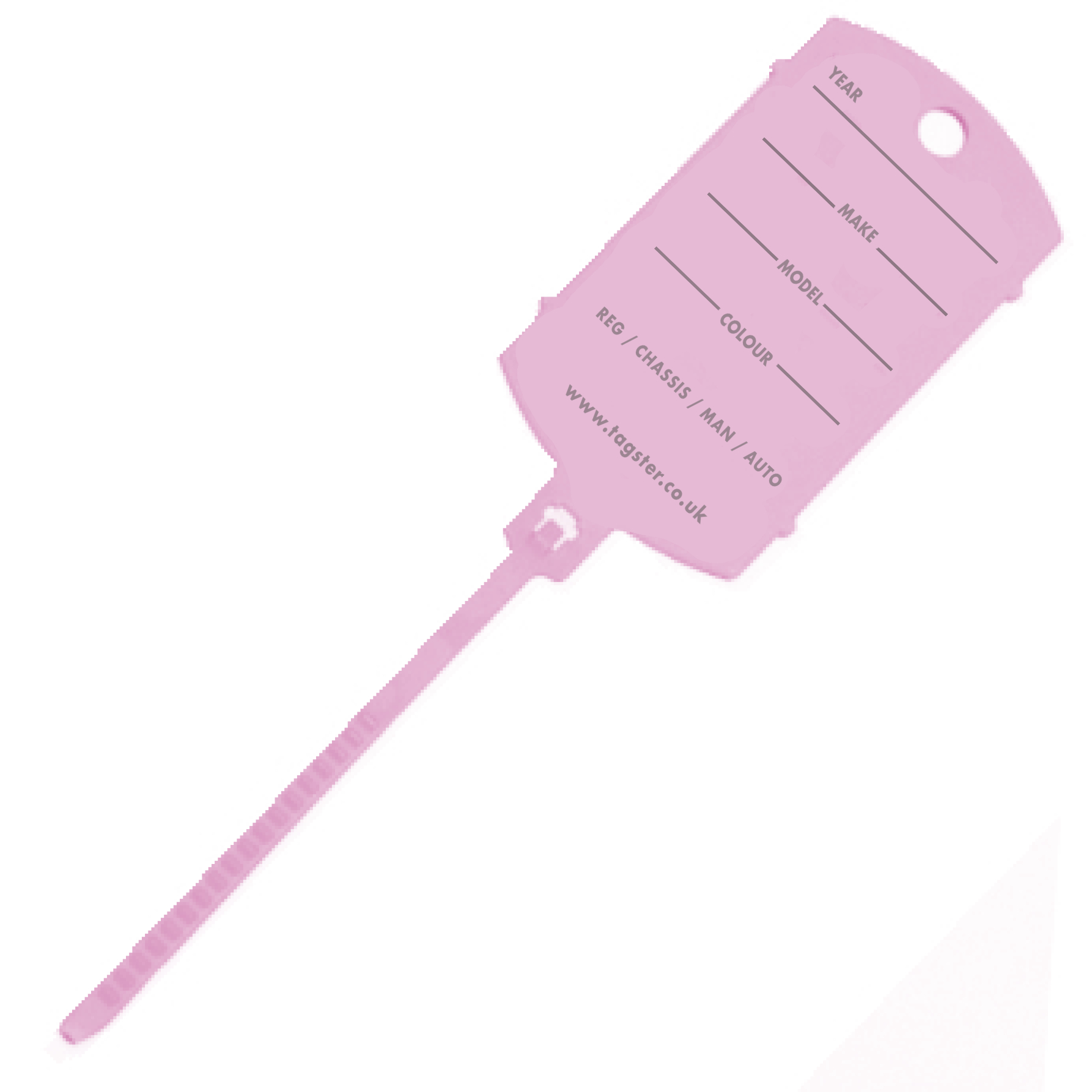 Printed tail key tags – small packet (100) - Image 2