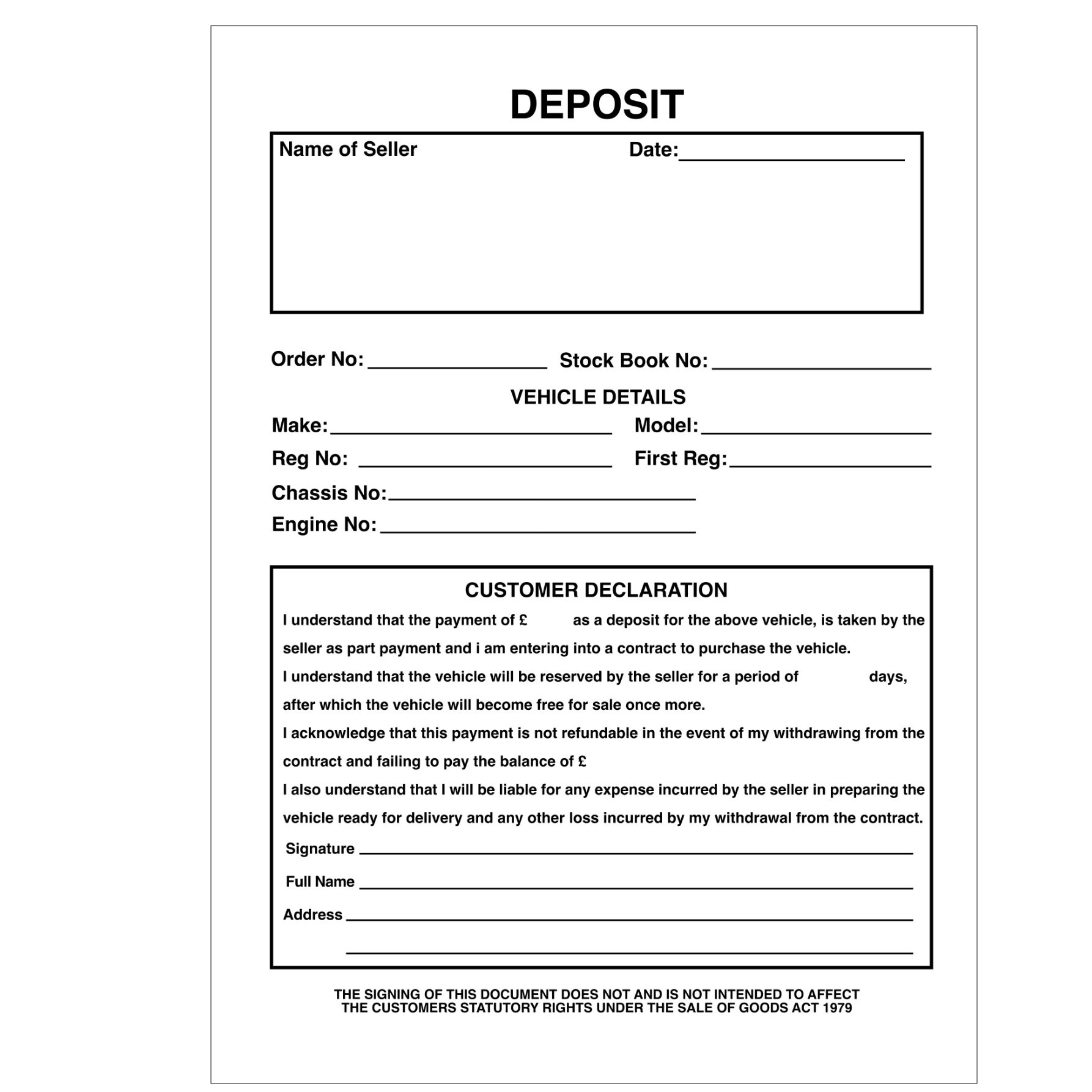 Deposit Book - Image 2