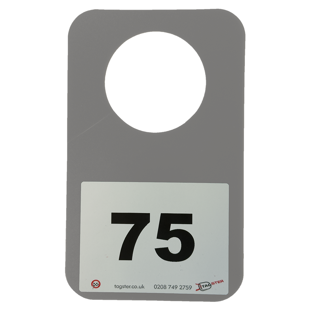 10 x Tracker Mirror Hangers Numbered - Image 6