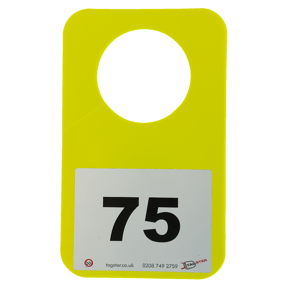 10 x Tracker Mirror Hangers Numbered - Image 8
