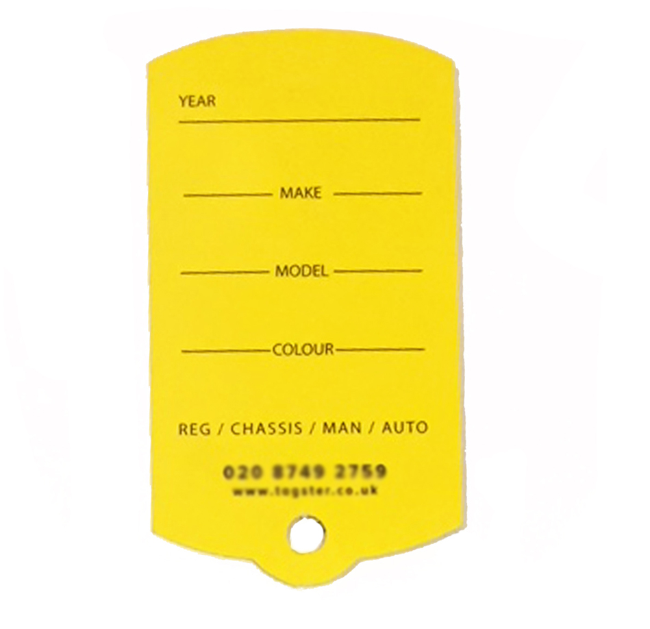 NEW! Large Eco Tags™ - 200 printed larger tags with rings - Image 3